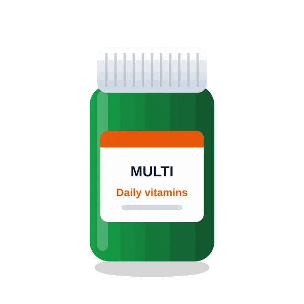Daily multivitamin — 30 tablets