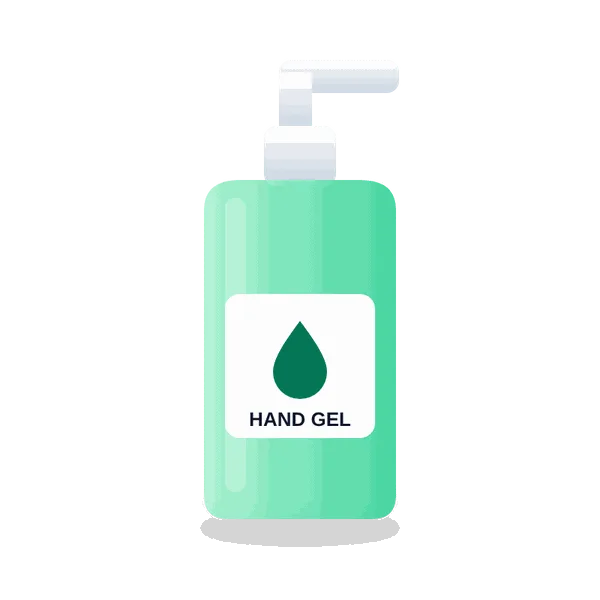 Hand sanitizer gel 500 ml