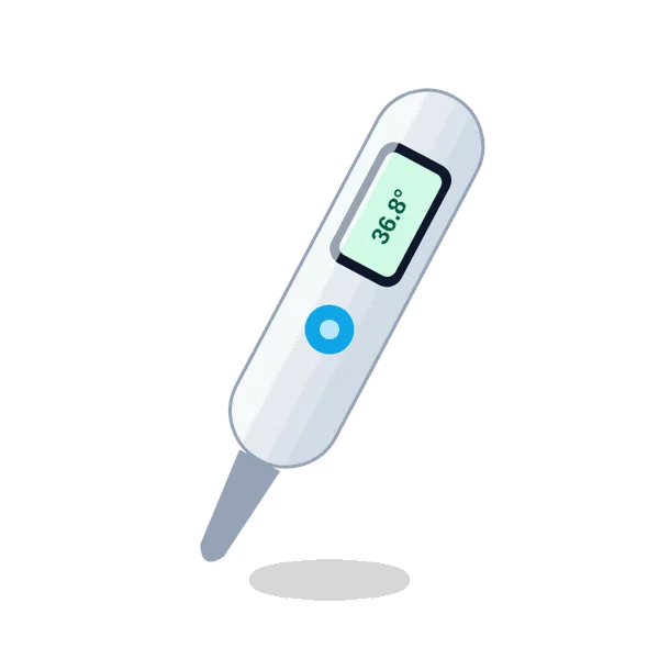 Digital thermometer — 10-second reading